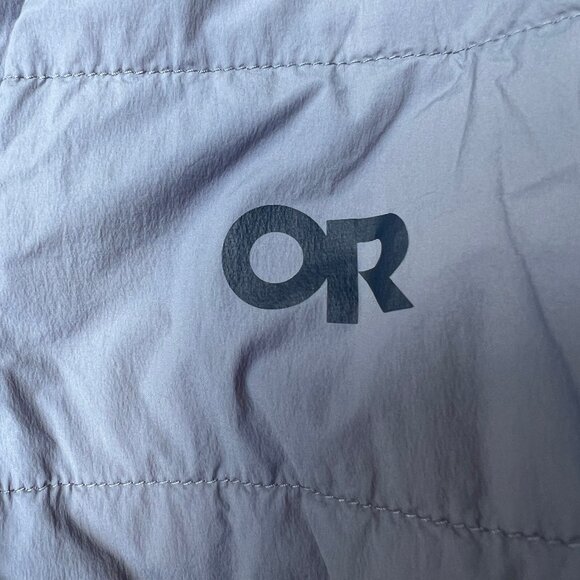 Outdoor Research Light Gray Puffer Jacket - Picture 5 of 7